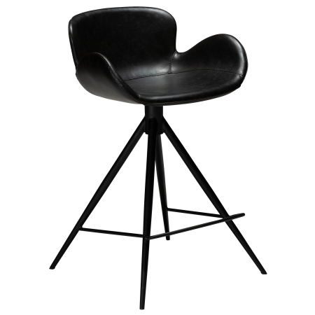 Pusbāra krēsls GAIA melns