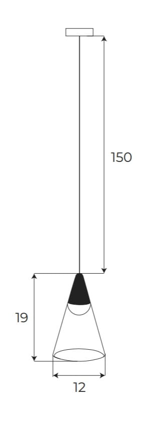 Piekarināma magnētsiko sliežu lampa