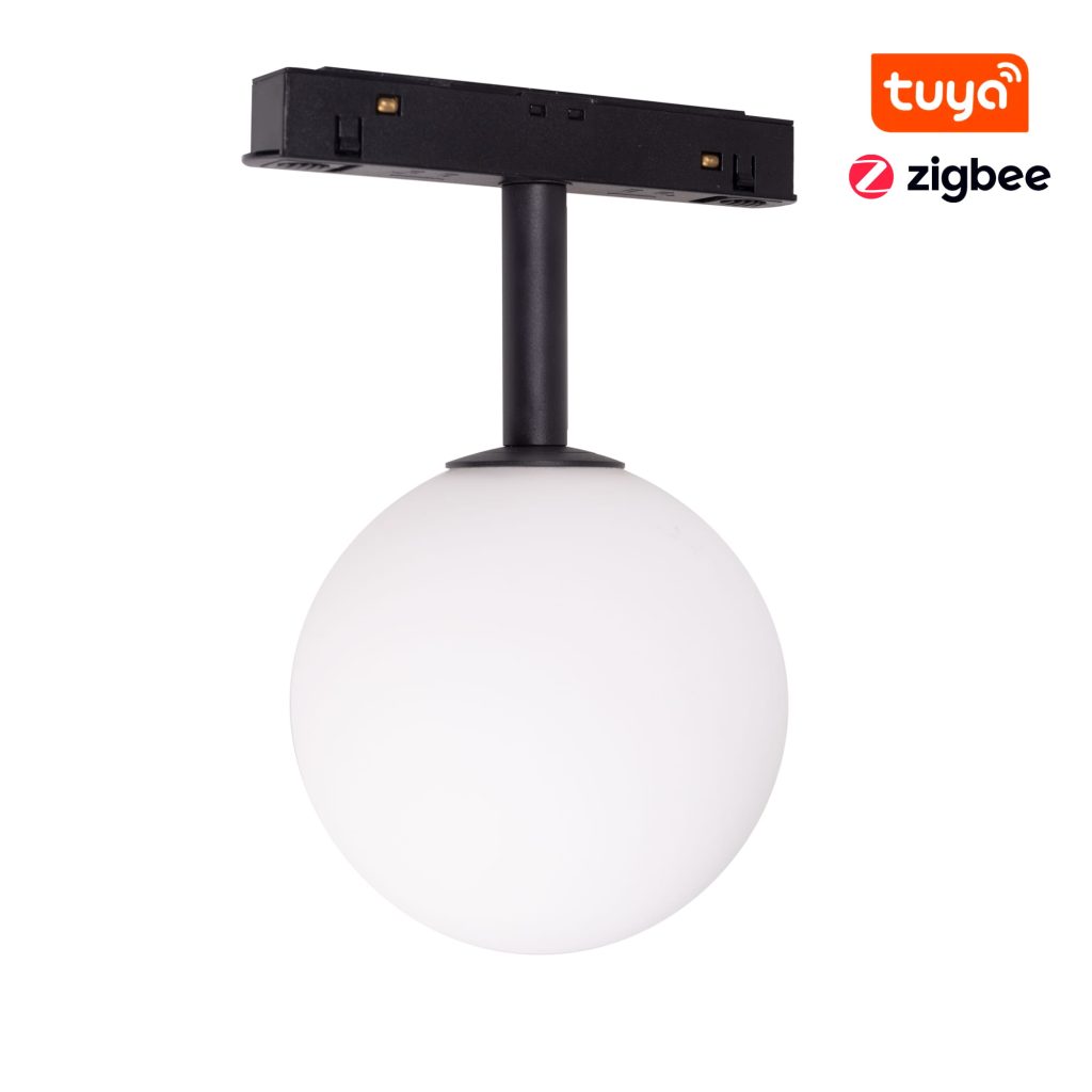 Magnētisko sliežu lampa, 6W ZIGBEE