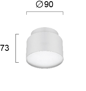 Griestu lampa Gabi D:90