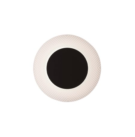 Sienas lampa Fantasia, melna