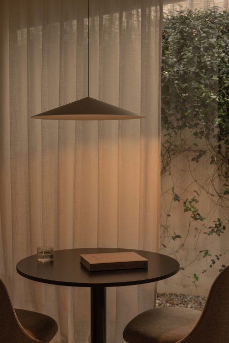 DUNE 35 iekarināma lampa, pelēka