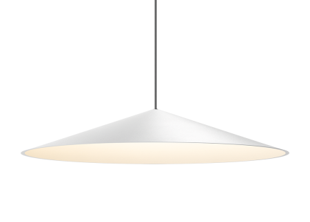 DUNE 55 iekarināma lampa, balta