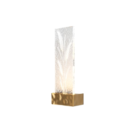 Sienas lampa Ornate, zelta