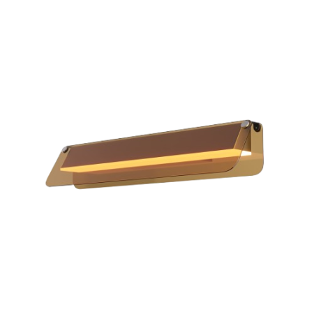 Sienas lampa Flat, 43 cm