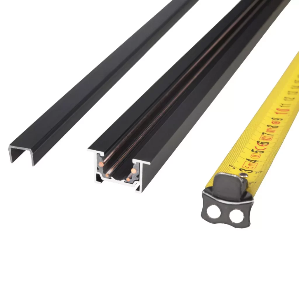 Zemapmetuma magnētiskā sliede MICRO, 1m - Изображение 3