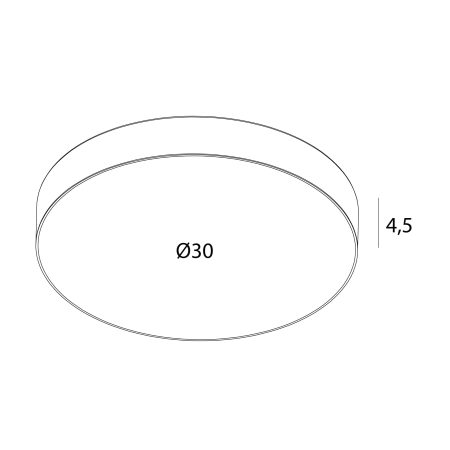 Griestu lampa Lumos 24W, IP44
