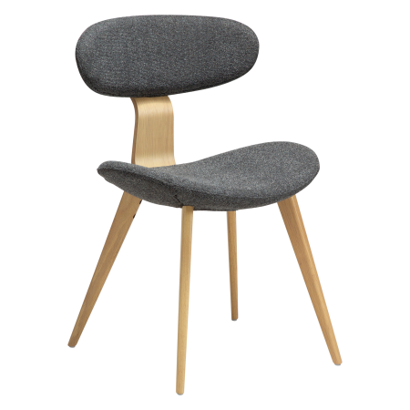 Krēsls BUCKLE, tumši pelēks