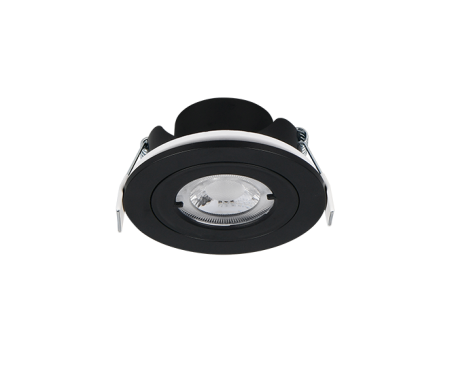 Iebūvējama lampa LAMONT IP65, melna
