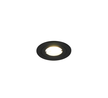 Iebūvējama lampa LAMONT IP65, melna