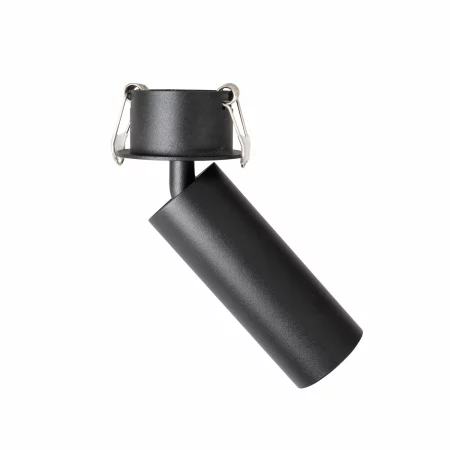 Iebūvējama lampa HALO, melna