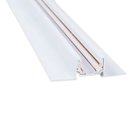 Iešpaktelējama magnētiskā sliede MICRO balta, 1m